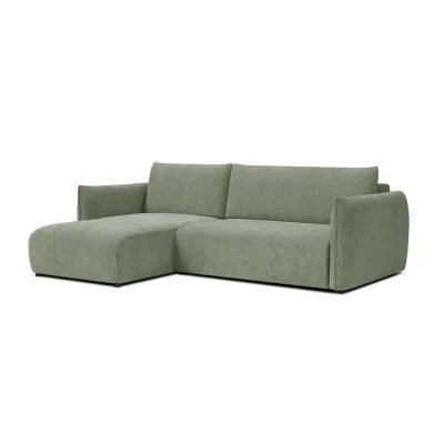 Wozimo Ecksofa Grün 248x173 cm