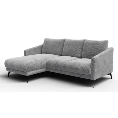 Wozimo Ecksofa Hellgrau 221x156 cm
