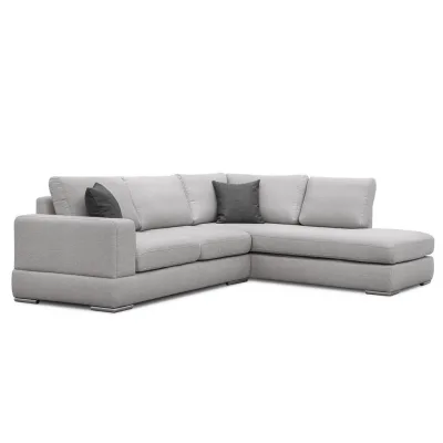 Wozimo Ecksofa Hellgrau 279x219 cm