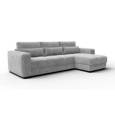 Wozimo Ecksofa Hellgrau 295x172 cm