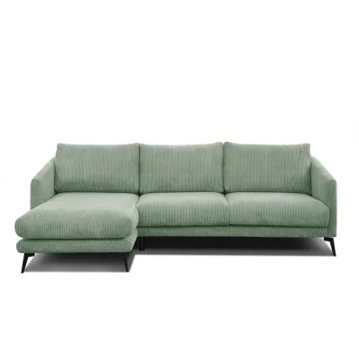 Wozimo Ecksofa Mintgrün 255x156 cm