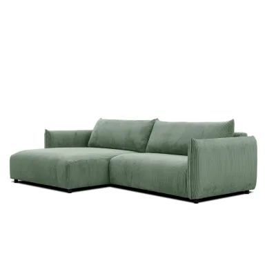 Wozimo Ecksofa Mintgrün 292x174 cm