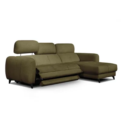 Wozimo Ecksofa Olivgrün 256x163 cm