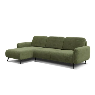 Wozimo Ecksofa Olivgrün 264x157 cm