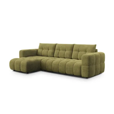 Wozimo Ecksofa Olivgrün 294x160 cm