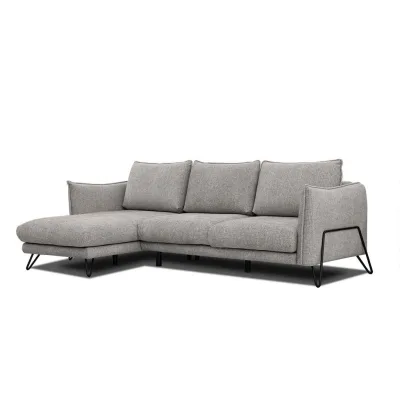 Wozimo Ecksofa Platin 269x158 cm