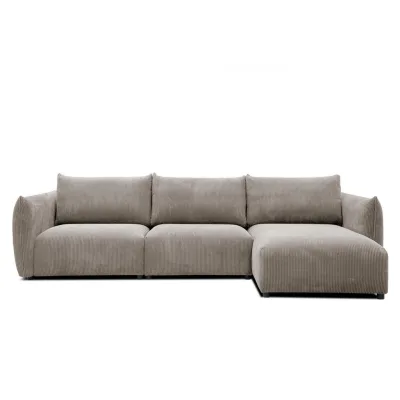 Wozimo Ecksofa Taupe 294x173 cm