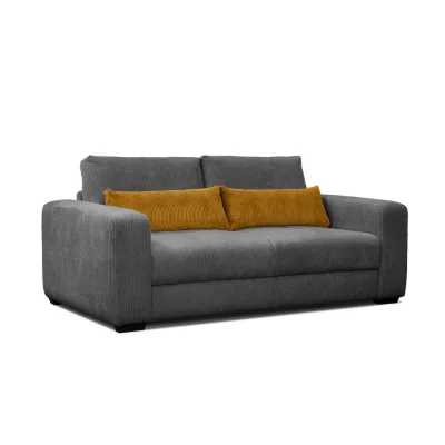Wozimo Sofa Dunkelgrau 208x91x108 cm