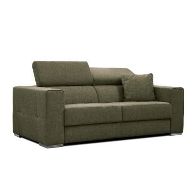 Wozimo Sofa Olivgrün 202x80x102 cm