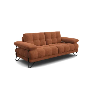 Wozimo Sofa Orange 215x87x96 cm