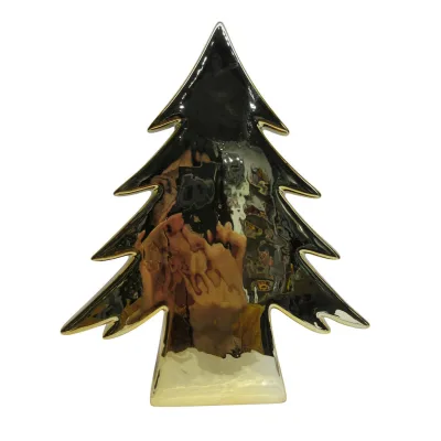 X-Mas Dekobaum Gold 23.5x27.5x5.5 cm
