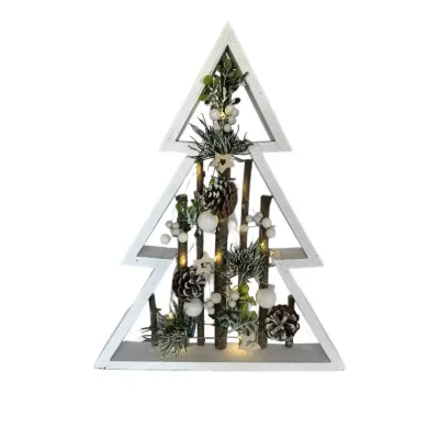 X-Mas Dekostern Mehrfarbig 44x44 cm