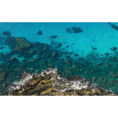 Xora Fototapete Blau 450x280 cm