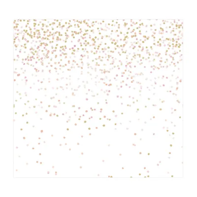 Xora Fototapete Gold, Pink 300x280 cm