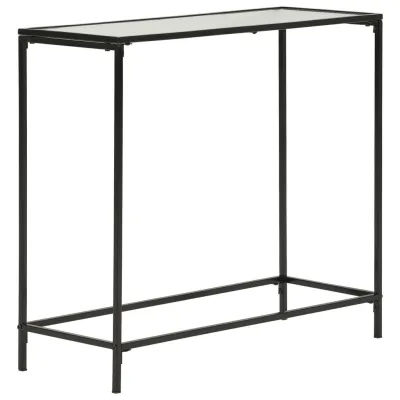 Xora Konsolentisch Schwarz 30x70x80 cm