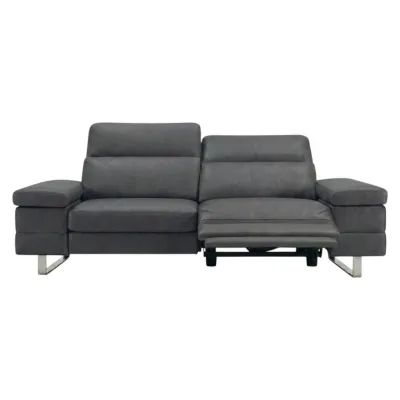 XXXLutz 2-Sitzer Anthrazit 184x75x109 cm