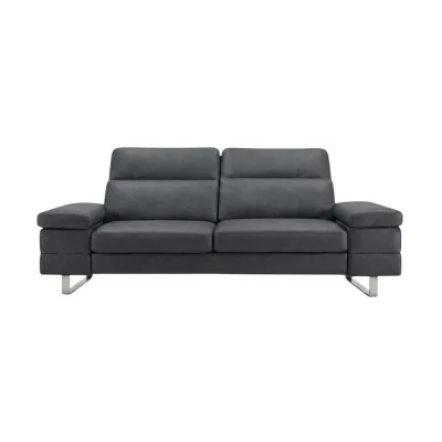 XXXLutz 2-Sitzer Anthrazit 184x75x109 cm