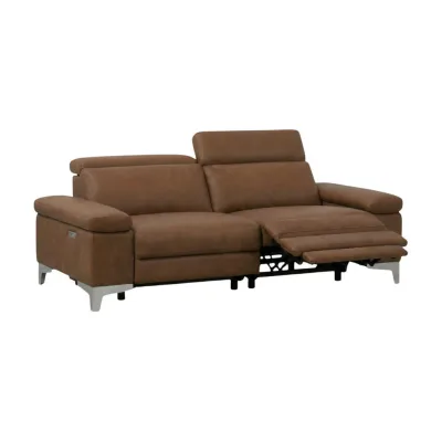XXXLutz 3-Sitzer Cognac 216x80x100 cm