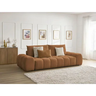 XXXLutz 3-Sitzer-Sofa Everest Orange 278x90x115 cm