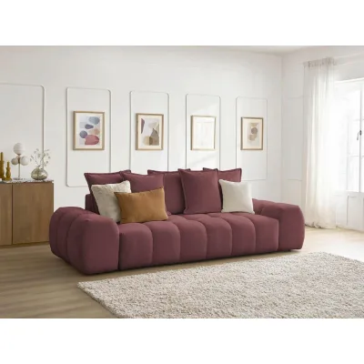 XXXLutz 3-Sitzer-Sofa Everest Rot 278x90x115 cm