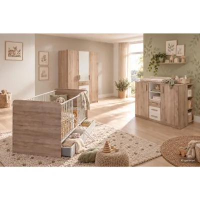 XXXLutz Babyzimmer Braun 120x200x80 cm