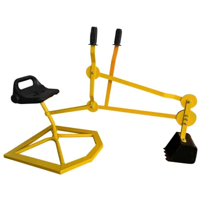 XXXLutz Bagger Gelb, Schwarz 46x65x107 cm