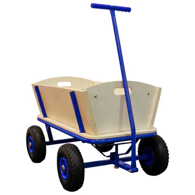 XXXLutz Bollerwagen Billy Beach Wagon Blau 94.5x97x61 cm