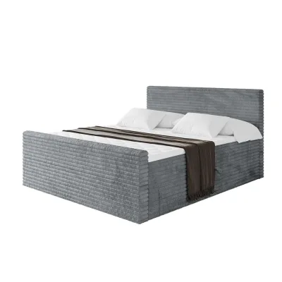XXXLutz Boxbett Dunkelgrau 200x200 cm