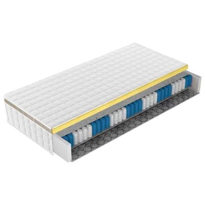 XXXLutz Boxspringmatratze Areno H2 Weiß 160x200 cm