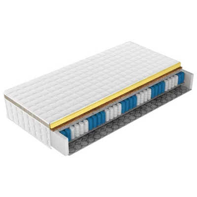 XXXLutz Boxspringmatratze Areno H4 Weiß 140x200 cm
