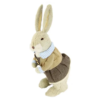 XXXLutz Dekohase Blau, Braun, Creme 14x45x17 cm