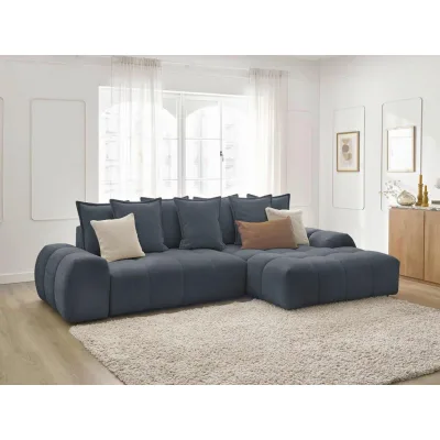 XXXLutz Eckschlafsofa Everest Dunkelblau 318x180 cm