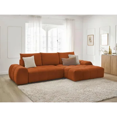 XXXLutz Eckschlafsofa Everest Orange 318x180 cm