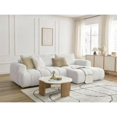 XXXLutz Eckschlafsofa Fuji Weiß 292x160 cm