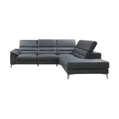 XXXLutz Ecksofa Anthrazit 258x232 cm