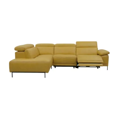 XXXLutz Ecksofa Gelb 262x220 cm