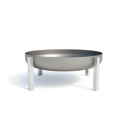 XXXLutz Feuerschale Svenskav Fire XXL 2512 Edelstahl, Rost 63x25x63 cm