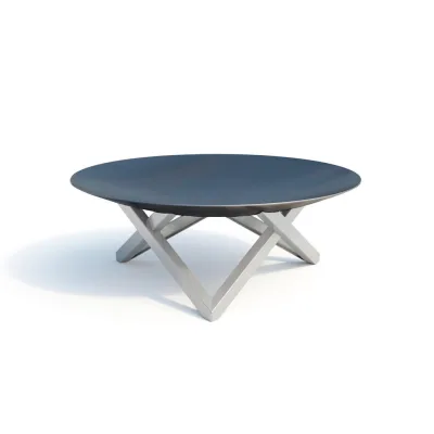 XXXLutz Feuerschale Svenskav Futura XXL 2510 Edelstahl 58x20x58 cm