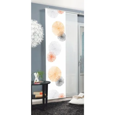 XXXLutz Flächenvorhang Orange 60x245 cm