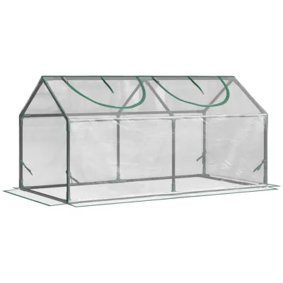 XXXLutz Gewächshaus Transparent 120x60x60 cm