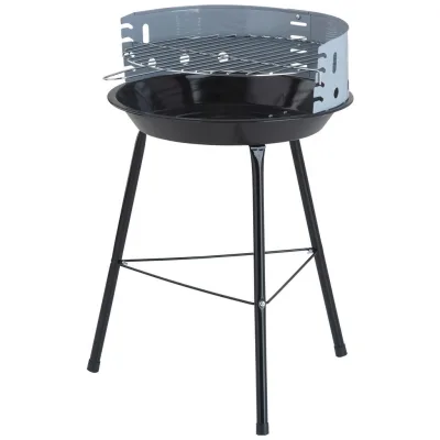 XXXLutz Grill-Partyset 10401 Schwarz 38x56x38 cm