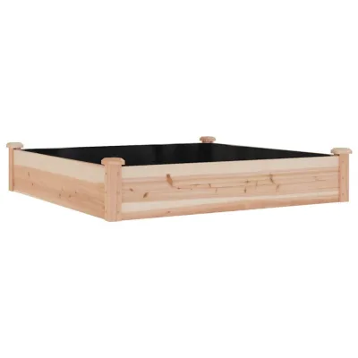 XXXLutz Hochbeet Natur 120x25x120 cm