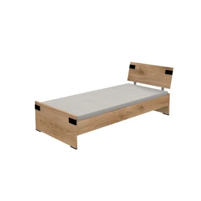 XXXLutz Jugendbett Braun 90x200 cm