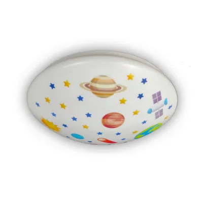 XXXLutz Kinderdeckenleuchte Mehrfarbig 36x36x10 cm