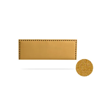 XXXLutz Kopfteil Currygelb 160x55x8 cm