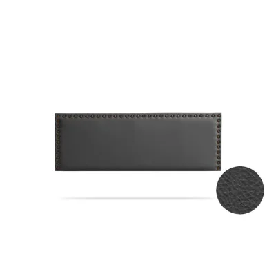 XXXLutz Kopfteil Schwarz 115x8x55 cm