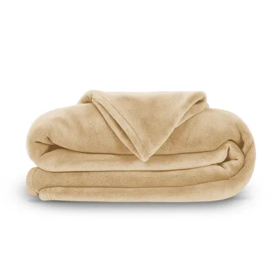 XXXLutz Kuscheldecke Beige 130x130 cm