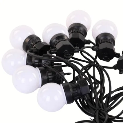 XXXLutz Led-Lichterkette Schwarz 950 cm