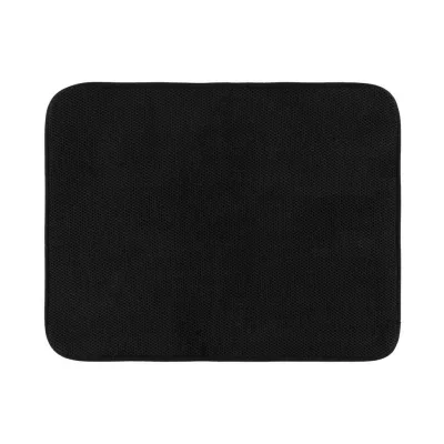 XXXLutz Mikrofasermatte Schwarz 39x50 cm