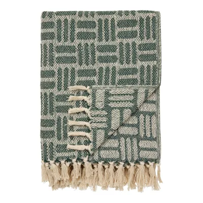 XXXLutz Plaid Adana Dunkelgrün 180x130 cm